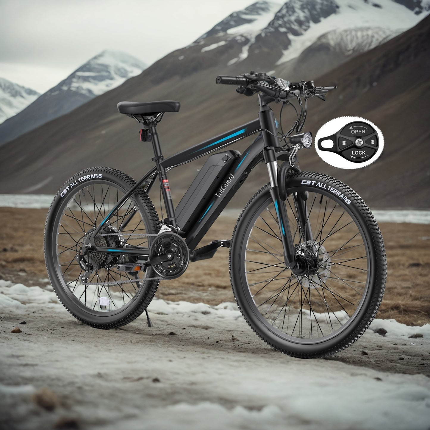 26" Men Electric Mountain Bike for Adults: 36V 374Wh Removable Battery, 500W Peak Motor, 21-speed Electric Bicycle, Up to 50 Miles, Men Electric Bicycle, Exercise Cheap Ebike,, Input 100-240V for Charger FY-4202000, Applicabl