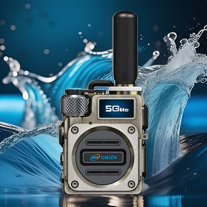 2pcs POC Walkie Talkie, Two Way Radio National 5000 Miles Public Network Intercom, Transnational Radio, Come with SIM Card, UnbreakableAluminum Alloy