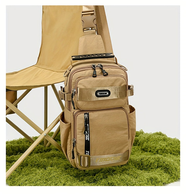 Unisex Fashion Anti-Theft Crossbody Bag - Lightweight Oxford Material, Secure Zip Closure, Adjustable Strap, Perfect for Travel & Everyday Use, Crossbody Ba