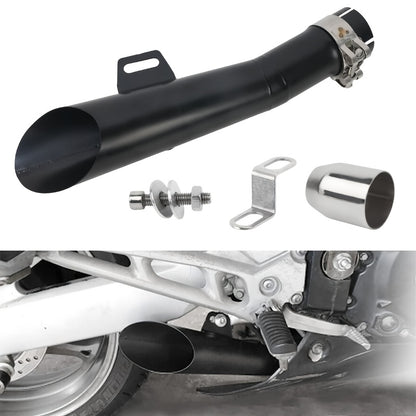 Motorcycle Exhaust Pipe 38-51mm, Suitable for Yamaha YZF R606-18 for HONDA Kawasaki for SUZUKI Off-road Vehicle 250ccHawk Street Bike 1.5-2.01" Entry Bicycle Exhaust Pipe Kit