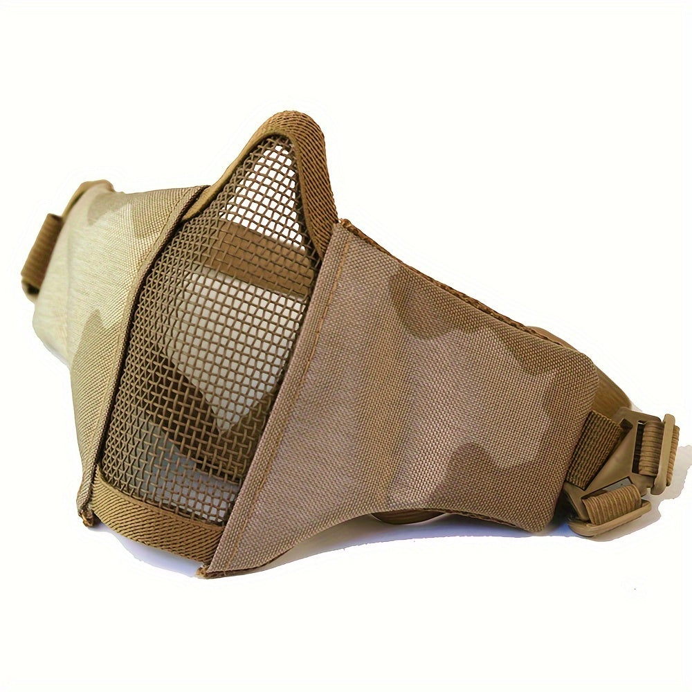 for Adults Half-face Mask Cover, Breathable and Comfortable, Game Mask