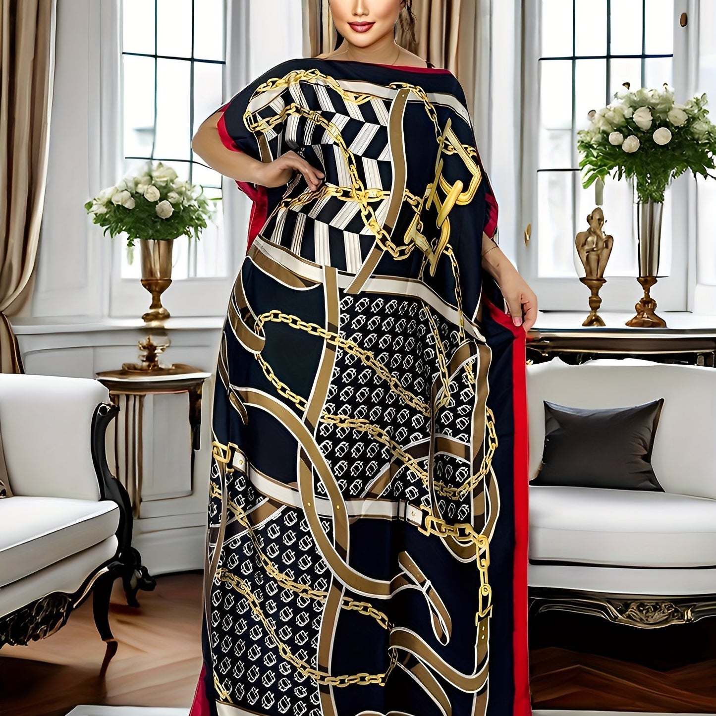 Middle Eastern Robe + Scarf