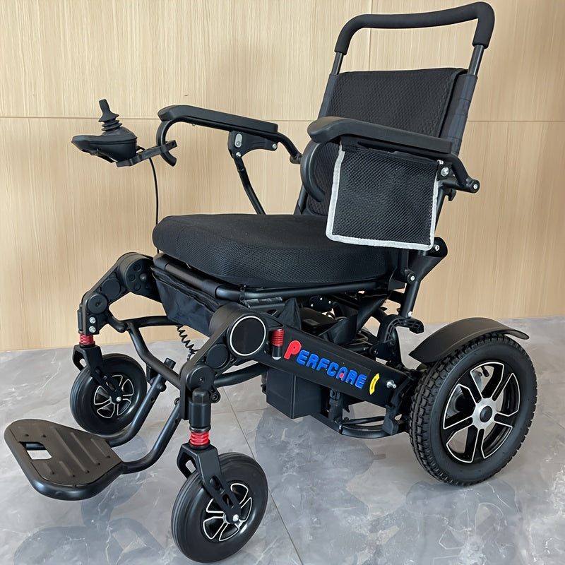 Heavy-Duty Electric Wheelchair for Seniors & s - 500W High-Power Motor, 30+ Mile Range, 350 lbs Capacity, Dual Battery System, All-Terrain Climbing (/Outdoor) - -Grade Mobility Aid with & Reliable Battery Management