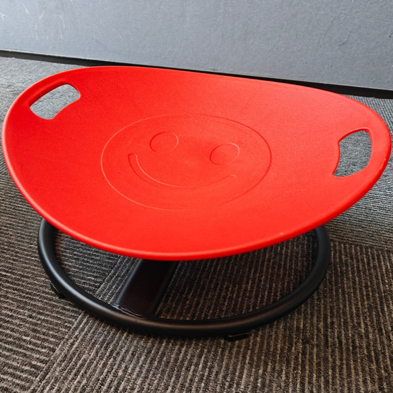 Dual-Piece Core Training Set | 360° Rotating Sensory Chair + Pilates Wand Chair | Egg-Shaped Non-Slip Seat with Spring Resistance Adjustment | Enhances Balance Stability | Suitable for Autism, ADHD, Fitness Beginners | Metal