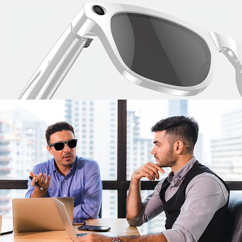 The New Smart Glasses Support Touch Control And AI Chat, GPT Large Model AI Intelligence, Wireless Calls, High-definition Music Anti-shake Shooting, Real-time Translation, Blue Light Protection, Dual-microphone Noise Reductio
