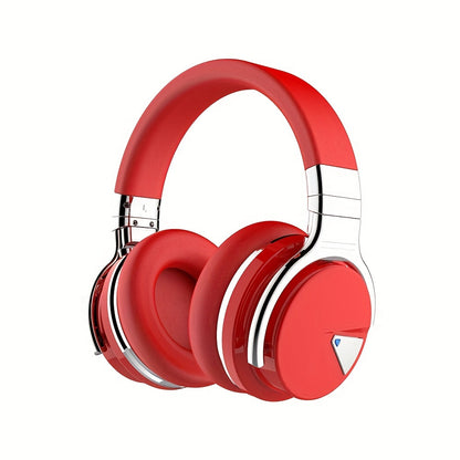 Active Noise Cancelling Wireless Headphones, 30H Playtime, with Microphone, Deep Bass, 30 Hours Playtime