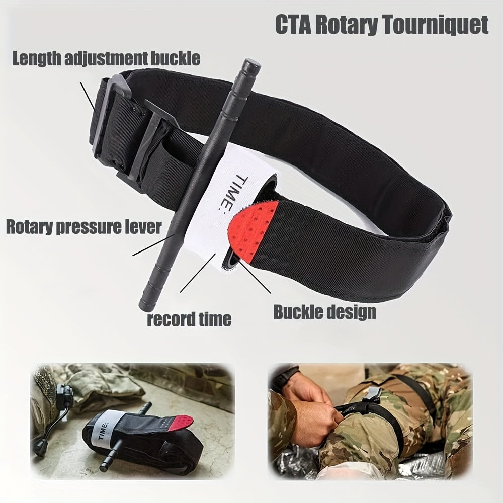 Medical Kit First Aid Kit-Tactics Survival First Aid Kit Camping Survival Equipment Trauma Backpack Tourniquet Bandage