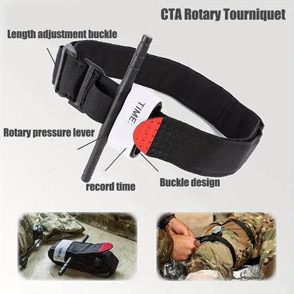 Medical Kit First Aid Kit-Tactics Survival First Aid Kit Camping Survival Equipment Trauma Backpack Tourniquet Bandage