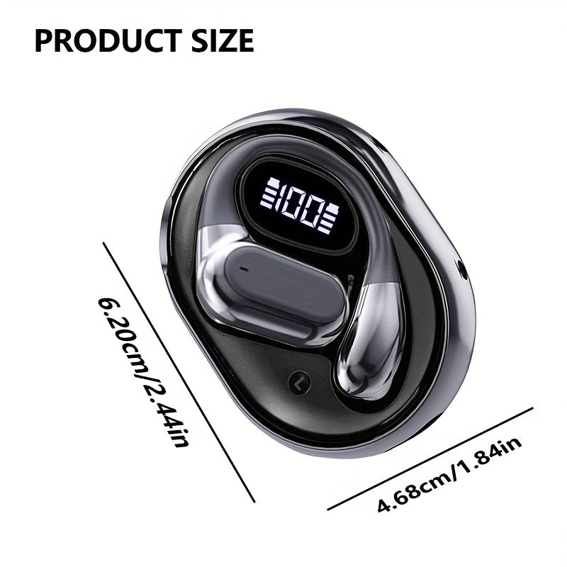 2025 NEW style [Real-Time Translator on-ear Earbuds] Real-Time 2-Way Language Translator none-in-ear Earbuds | 144 Languages, Portable Translation Headset with APP for Music & Calling, for iOS for Android,for Christmas gift