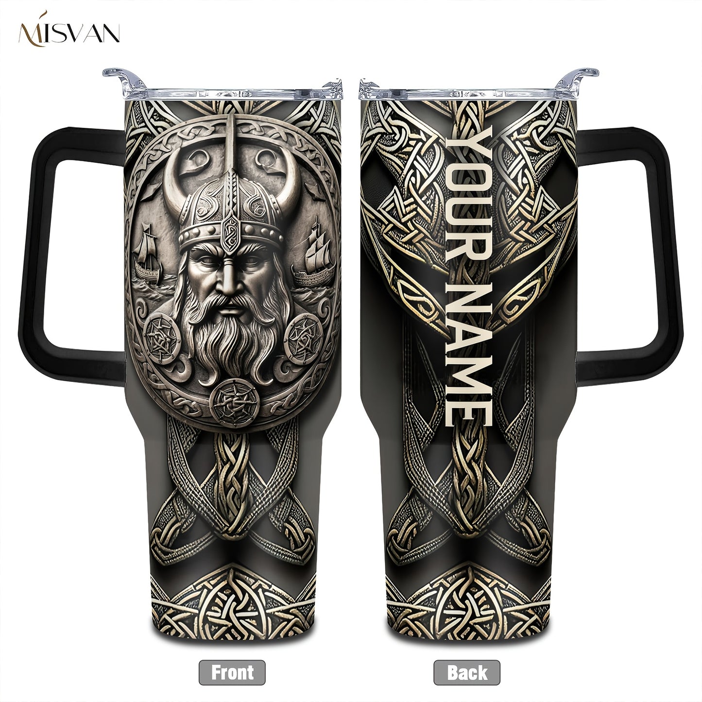 [Custom] 1pc, Beautiful and Personalized Print. 20oz, 22oz, 40oz Steel Insulated Bottle Cups with Lids. Drinkware for Summer and Winter. Outdoor Travel Sports Accessories. The Best Gift for Mother's Day, Father's Day, Other F