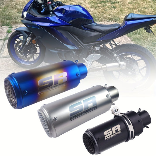 1 Set/Universal 38mm-51mm Diameter Motorcycle Exhaust Pipe, Multiple Options Available, High-performance and High-temperature Resistant. Suitable for Street Sport Motorcycles, Street Touring Motorcycles, Off-road Motorcycles,