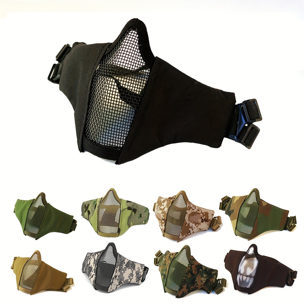 for Adults Half-face Mask Cover, Breathable and Comfortable, Game Mask