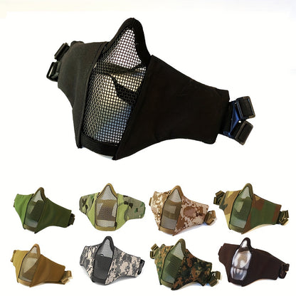 for Adults Half-face Mask Cover, Breathable and Comfortable, Game Mask