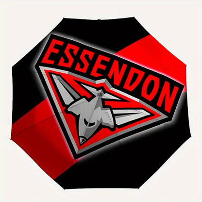 Automatic Folding Umbrella with 8-Rib Windproof Design - Heavy-Duty Automatic Open/Close, Compact Travel Umbrella with Red/Black/White/Gray/Black/Red/Black/Red/Black/Red/Black/Red/, Umbrella For Rain, Umbrella For Women, Umbr