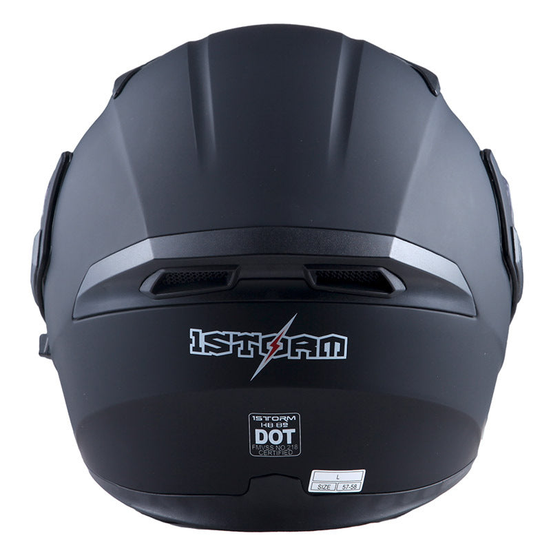 MOTORCYCLE MODULAR FULL FACE HELMET FLIP UP DUAL VISOR HELMET