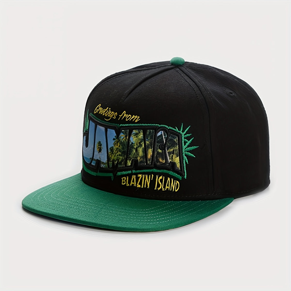 Hawaii Cap Hip-Hop Adult New Casual Sun Hat, Baseball Cap Sports Running Cycling Breathable Flat Brim Hat, Truck Driver Cap, Hawaii Letter Background