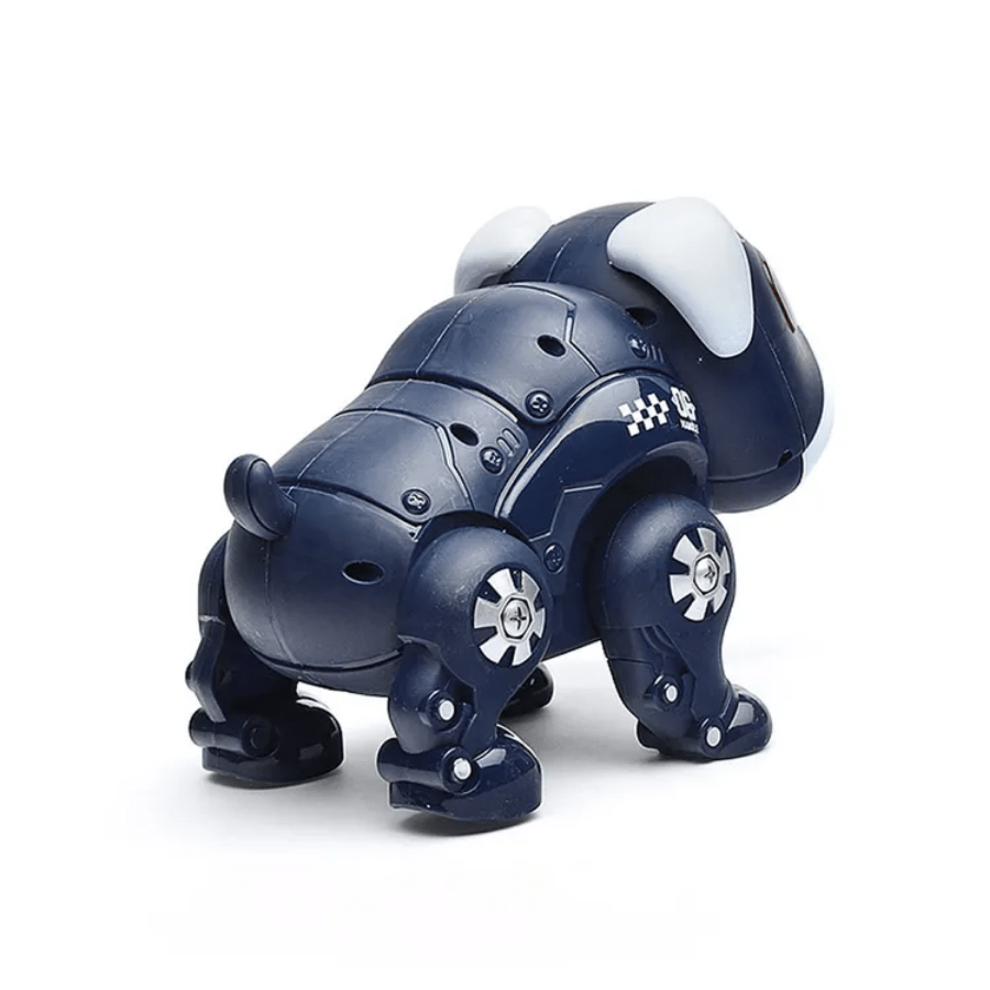Kids' Electric Mechanical Dog Toy with Light Music & Auto Obstacle Avoidance - 2-in-1 Robot Dog & Animal Toy, Batterypowered (36V) for Toddlers, Christmas Halloween Birthday Gift for Boys Girls, Interactive Toy, Playful Desig