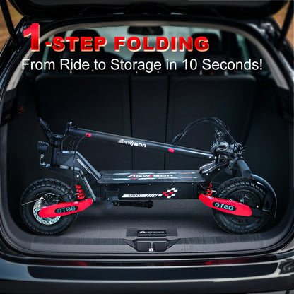 Adult Electric Scooter, Electric Commuting Scooter, Range Of 28 Miles, 749W Motor With 19.9HPH Dual Braking System And Shock Absorption, 11 Inch Off-road Tire Folding Electric Scooter With 48V13/23AH Three Levels Equipped Wit