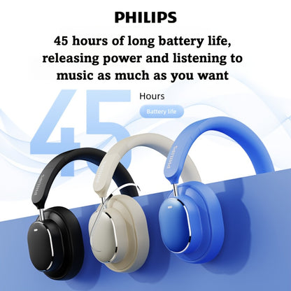 Philips Wireless Bluetooth Headphones, ANC Hybrid Active Noise Cancelling Headphones, Over-Ear Wireless Headphones, Wireless On-Ear Bluetooth Headphones, HiFi Stereo with Microphone, ANC Active Noise Cancelling Headphones, Fo