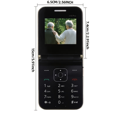 Innovative Mini Pocket Phone | Lightweight, Dual-Sim, Long Standby Time, 2G Network, Multi-Language Support, Foldable Design, Basic Communication Features, Android Os, Battery, Usb Type-C Charging