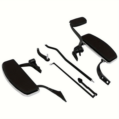 Complete Kit for Floorboards And Foot Pedals Compatible with for harley Dyna FXD Models from 2006 to 2017