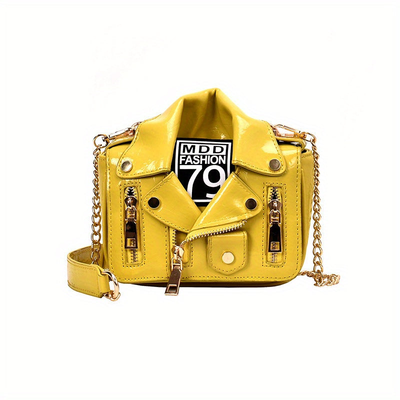 Women'S Korean-Japanese Inspired Chain Crossbody Bag with Detachable Strap - Multi-Functional Wallet Handbag, Golden-Tone Hardware & Zipper Closure, Synthetic, Casual to Formal Purse in Black, Army Green, White, Pink, Yellow