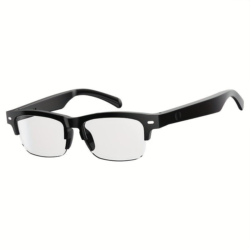 New Fashionable Intelligent Color Changing Glasses, with Automatic Dimming Lenses, Anti Blue Light Function, Built-in Microphone, Intelligent Voice Calling, Open Clear Sound, Wireless Connection, Comfortable Wearing for Busin