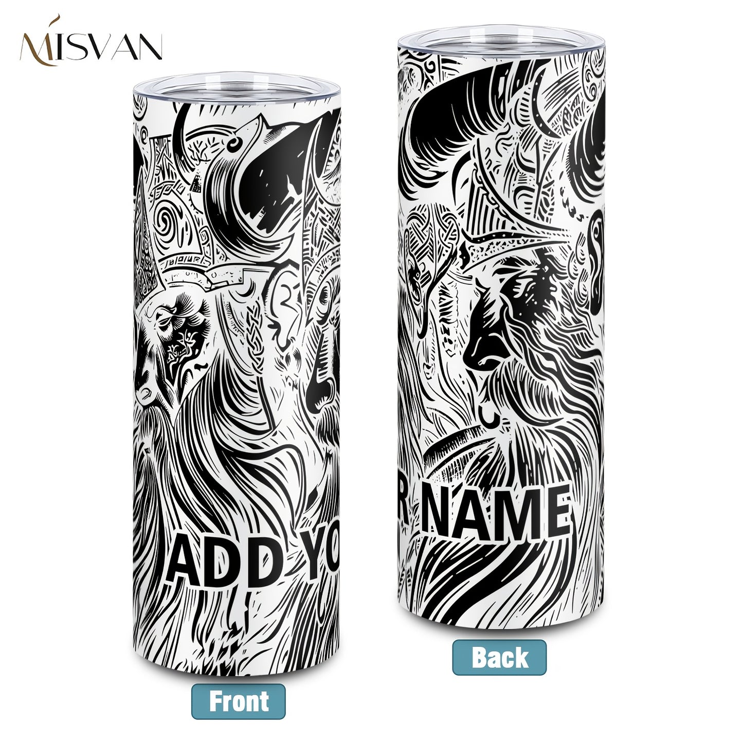 [Custom] 1pc, Beautiful and Personalized Print. 20oz, 22oz, 40oz Steel Insulated Bottle Cups with Lids. Drinkware for Summer and Winter. Outdoor Travel Sports Accessories. The Best Gift for Mother's Day, Father's Day, Other F
