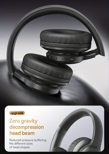[Hi-Fi Acer Headphones] Acer OHR559 Over-Ear Headphones | Hi-Fi Heavy Bass, 60h Ultra-Long Battery Life, Wireless & Wired Dual Mode, Low-Latency Gaming, Extra-Large Diaphragm, Comfortable Fit