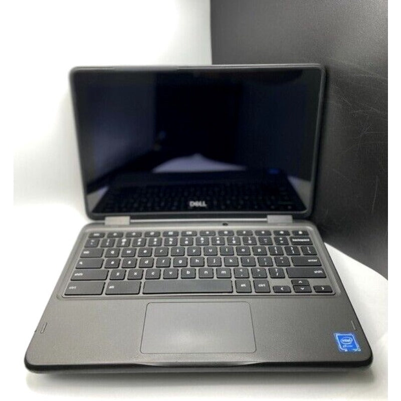Dell 5190 2 in 1 TouchScreen Chromebook 11.6and#0344GB Ram 32GB SSD Used-GOOD