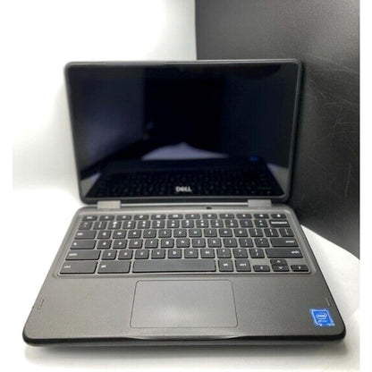 Dell 5190 2 in 1 TouchScreen Chromebook 11.6and#0344GB Ram 32GB SSD Used-GOOD