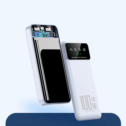 65000mAh High-capacity Portable Power Bank, Portable USB Charger, for iphone17/ 16/ 15/ 14/ 13/ 12/ 11/ XS, Portable Charger with LED Power Display Outdoor Travel Emergency Backup Power Bank, Best Gift for Halloween And Chris