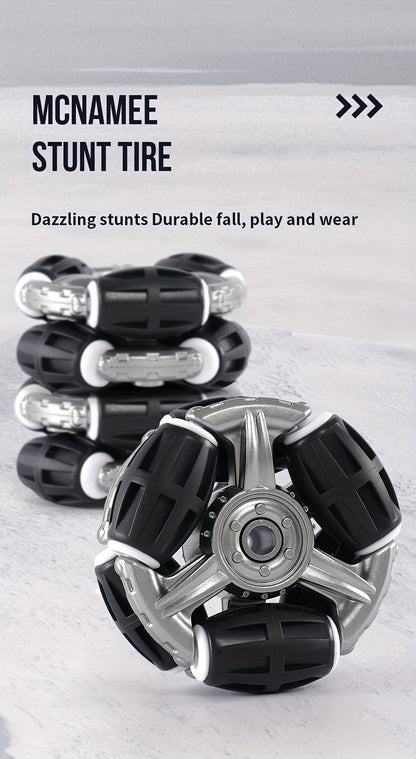 8WD Robot Dog, Dual-Electric Dual-Control, Intelligent Mechanical Dog with Swing Arm, Deformation, Climbing Car, USB Charging, Infrared Sensor, Rechargeable Battery, ABS Material, for Pets & Children, Holiday Gift Idea