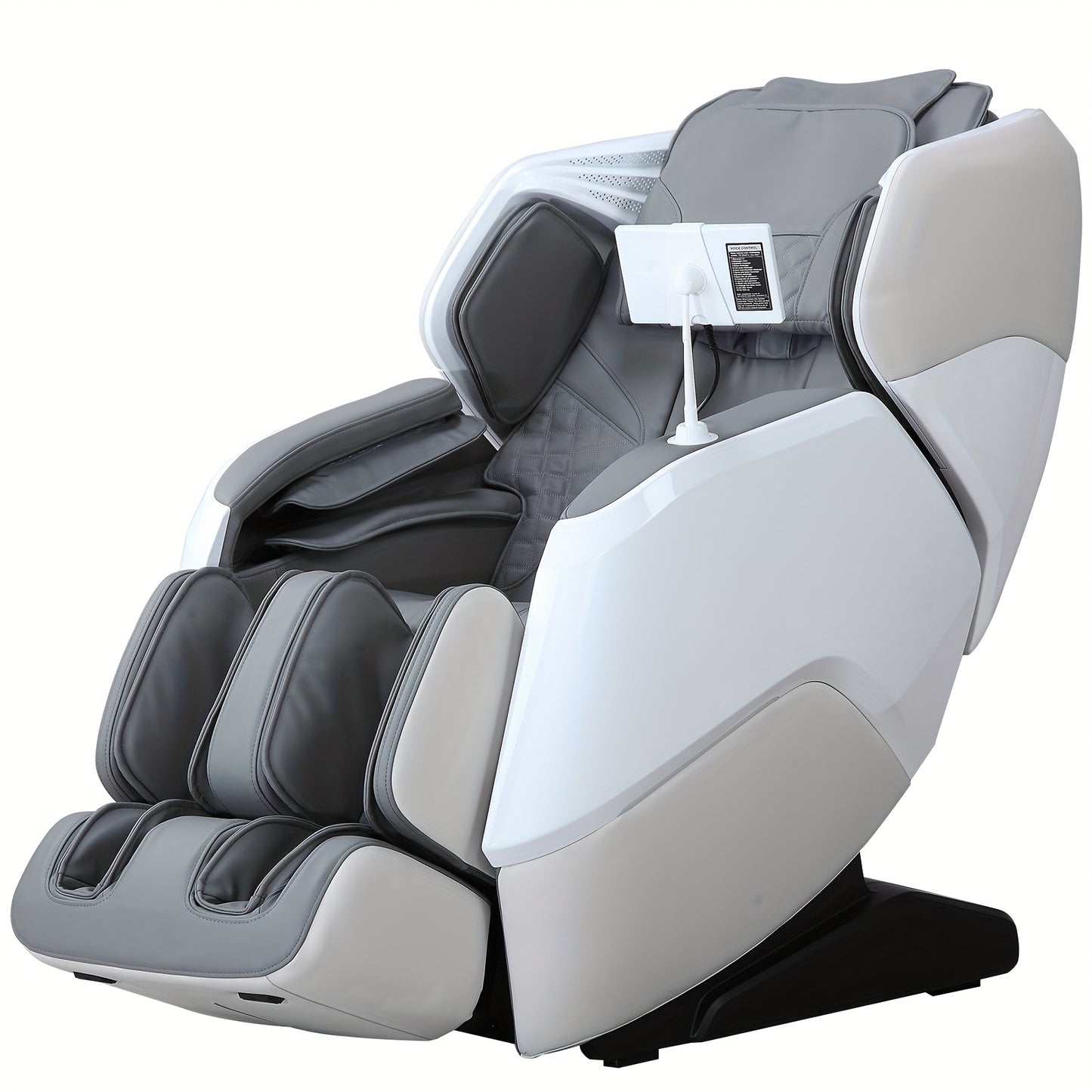 Three Colors Black, Beige, And Gray 4D & 2D Dual-Mechanism Massage Chair Full Body 2025 4D Massage Chair Full Body Zero Gravity Massage Chair With Voice Control