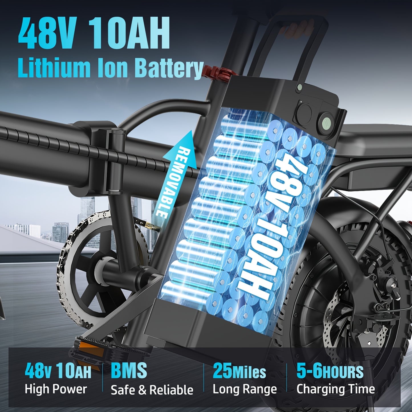 Two Options Available: Z6 48V Electric Bicycle & K8 36V Electric Scooter | 500W Dual Motor | 19MPH Speed | Folding Design+Removable Basket | Available in Both Sitting Positions/ Single Seat | Turn Signal Functionality | UL Ce