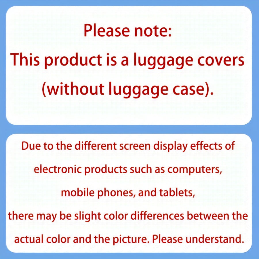 1pc of 300G/M² High-End Wood Grain Series Printed Pattern, Thickened Suitcase Protective Cover, Thickened Suitcase Accessory, Suitable for Business, Business Trips, Vacations, Travel, Luggage Check-In, Back to School, Adding