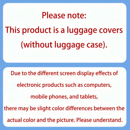 1pc of 300G/M² High-End Wood Grain Series Printed Pattern, Thickened Suitcase Protective Cover, Thickened Suitcase Accessory, Suitable for Business, Business Trips, Vacations, Travel, Luggage Check-In, Back to School, Adding