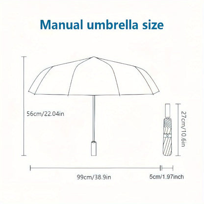 Masonic Symbol with Compass and Square - Portable Folding Umbrella 8 Bone Umbrella Suitable for Travel Outdoor Foldable Umbrella Compact Umbrella Daily Essentials Birthday Gift Christmas Present 7A63
