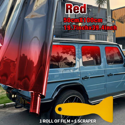 RV Dual tone Gradient Thermal Insulation Film - Explosion proof, Color Contrasting Car Solar Sunshade - Suitable and Easy to Install PET Material Accessories Window Sticker Kit Window Film Suitable for RV RV Glass and Home Wi