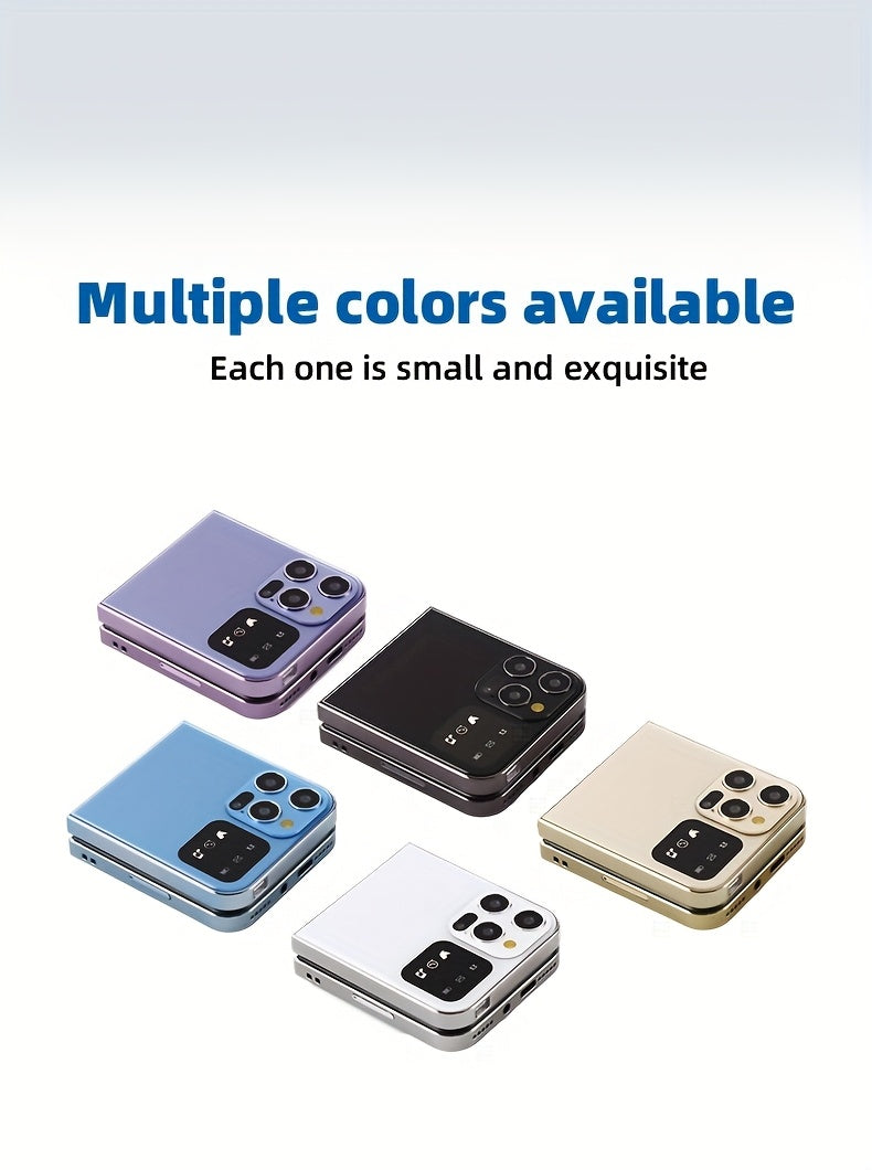 Dual-Sim Flip Phone | Retro Design With 2G Network, 1350Mah Battery, Multifunctional Features Including Entertainment, Tools, File Management, Audio Player, Fm Radio, Camera, Contact Management - Yue Cui I15Pro