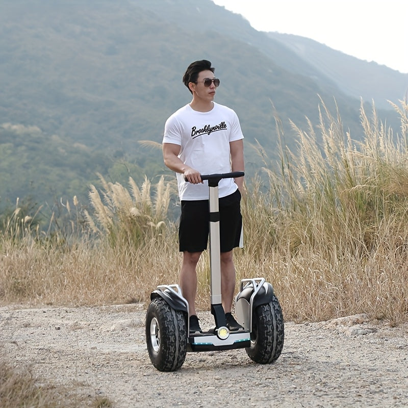X60 Plus 12.5 Mph Off-Road Smart Self-Balancing Electric Scooter | 19 Inch All Terrain Tires, Up to 50 Miles Range, Powerful Motor, Intelligent Lighting