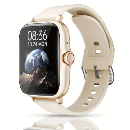 Sports Smart Watch, 1.83'' Full Touch Screen Display with Message, Answer Make Call Smartwatch, Monitoring, Sports Pedometer, Information Alerts, for Iphone Android Phones, Smartbands Fitness Watch for Women Men Friend Gift,