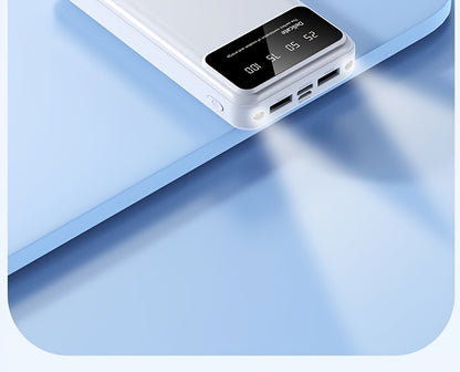 65000mAh High-capacity Portable Power Bank, Portable USB Charger, for iphone17/ 16/ 15/ 14/ 13/ 12/ 11/ XS, Portable Charger with LED Power Display Outdoor Travel Emergency Backup Power Bank, Best Gift for Halloween And Chris