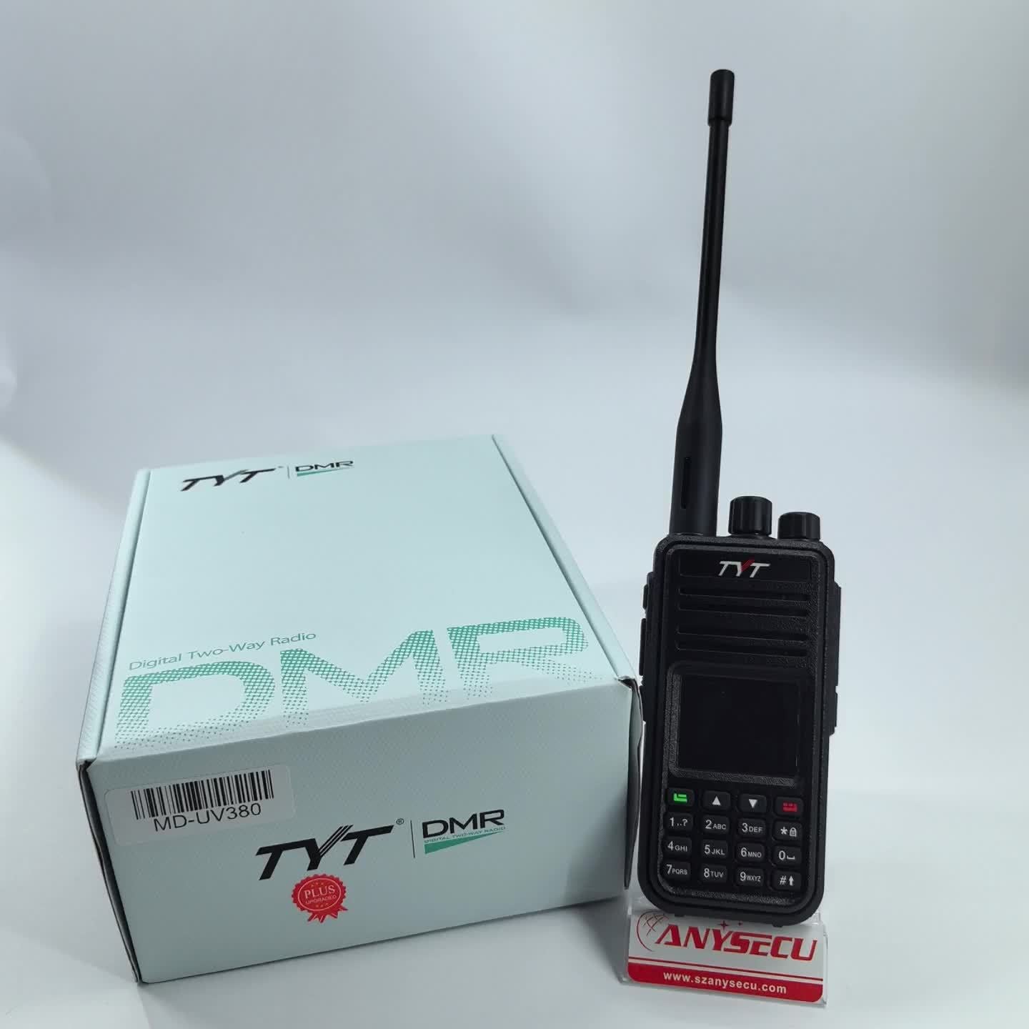 TYT 5W AES256 Encryption DMR Digital Radio + USB Cable