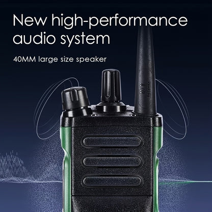 BAOFENG UV-32 Multi-Band Handheld Radio with GPS, 10W High-Power Walkie Talkie, Type-C Charging, 6-Band UHF/VHF/ HF/AM/FM/LSB, NOAA Weather Alerts, USB-C Charging, Compatible with PC/Laptop, for Emergency Services, Constructi