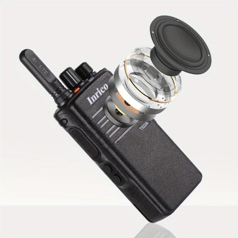 2pcs 4G LTE Zello Network Radio Ptt Walkie Talkie GPS WIFI Android Walkie Talkie Inrico T522A