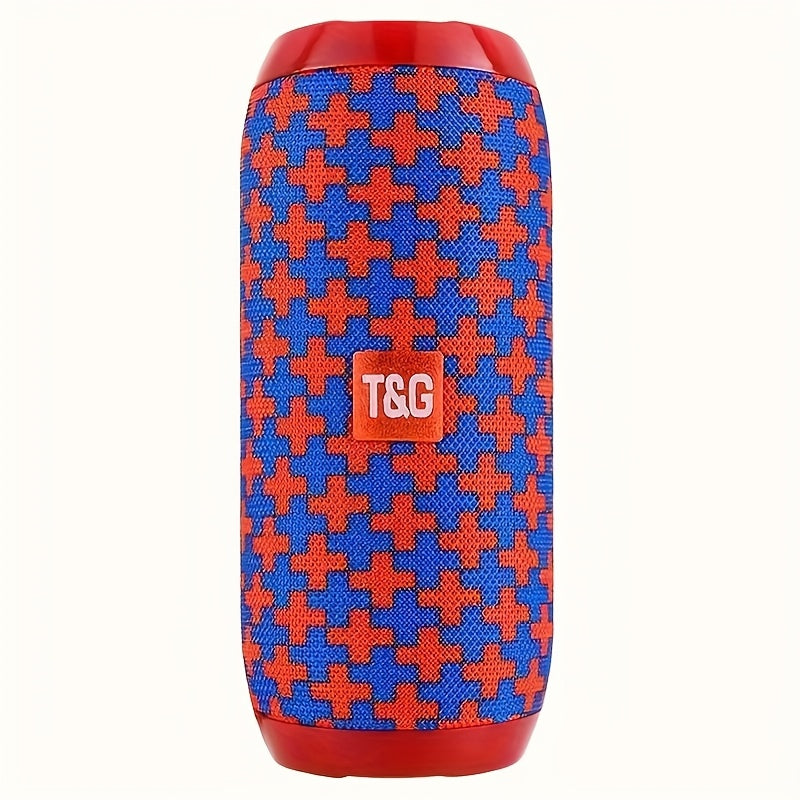 TG117 Portable Wireless Speaker, IPX4, TWS Stereo, Compatible With FM TF USB Insertion Card, Connected To Phone/tablet/TV, Wireless Portable Audio, Electronic Products, Birthday Party Gifts, Thanksgiving, Christmas Gifts