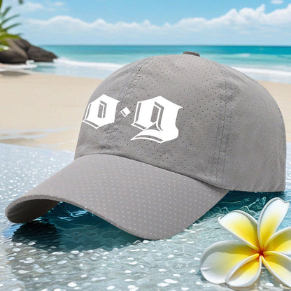 Men'S & Women'S Breathable Quick-Dry Baseball with "Dg" Lettering & Number 04/23 Design - Lightweight All-Season Sporty Hat for Gym, Beach, Outdoor Activities - Adjustable Snapback Closure, Casual Headwear, Durable Headwear