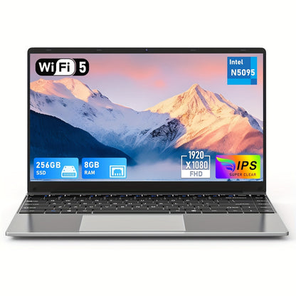 FUNYET Laptop Computer, Gaming Laptops 2026, Lap Top PC , 8GB/16GB RAM 256GB/512GB/1TB SSD, N5095 Processor(up to 2.9 GHz), FHD 1920 x 1080