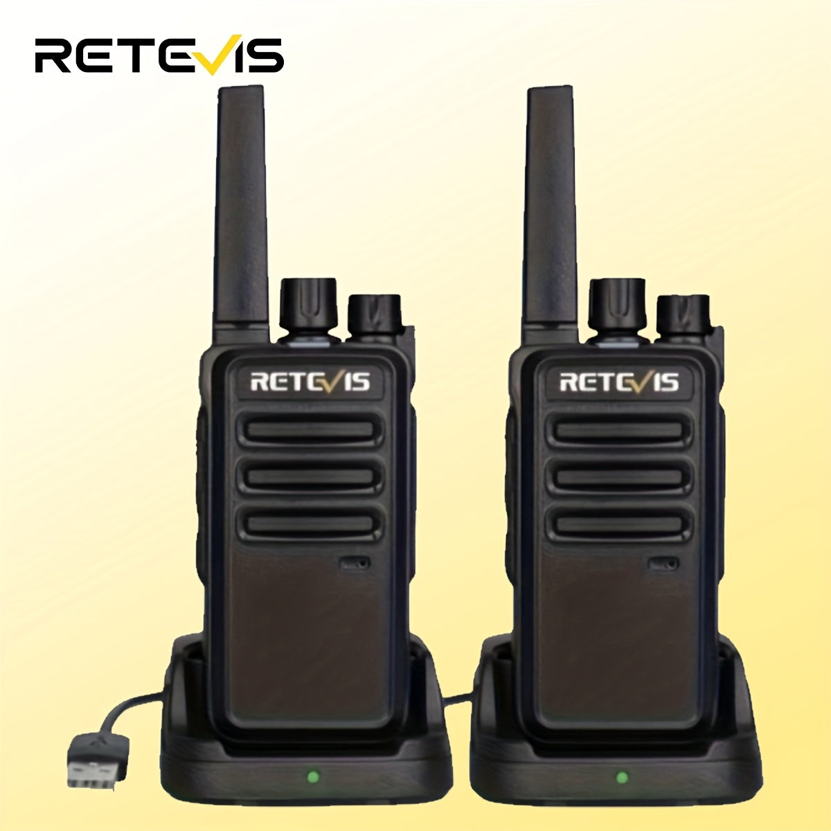 2/4/6/10/20pcs Walkie Talkie, Retevis Walkie Talkies Rechargeable,Portable FRS Two-Way Radios for Adults,Heavy Duty 2 Way Radios Long Range,USB Charging Base,License Free Walkie Talkie for Road Trip Gifts Camping